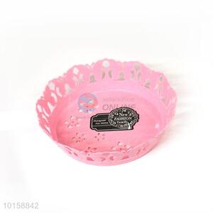 Wholesale Pink Round Fruit Basket/Fruit Container