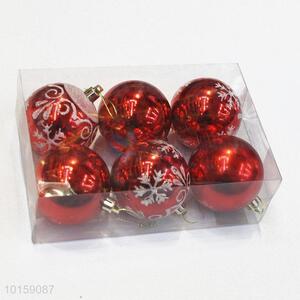 Multi-color Christmas Ball 6CM Plastic Gift Ball for Xmas Holiday Decoration