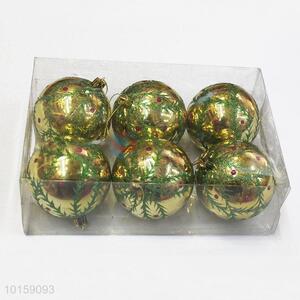 Golden Christmas Balls Decorations Gift Christmas Ornament Navidad