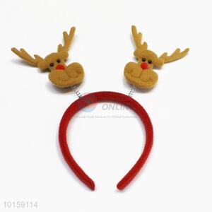 Cute Christmas Elk Hair Clasp Accessories with Light