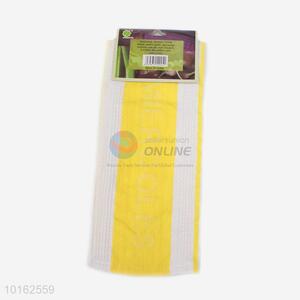 Fashion style best yellow&white tea towel