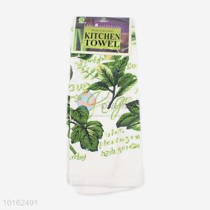 High sales green tea towel