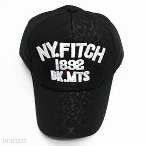 Wholesale cheap black baseball cap/peaked cap