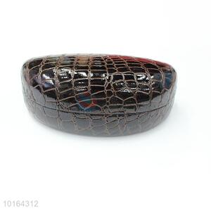 Snake skin pu sunglass case/eyeglass case