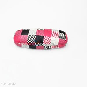 Fashion checked spectacle case glasses case