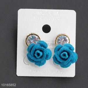 Blue Rose Zircon Earring Jewelry for Women/Fashion Earrings