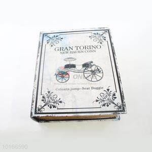 Bike Printed Book Shaped 3 Pieces Jewlery <em>Box</em> and <em>Storage</em> <em>Box</em> Set