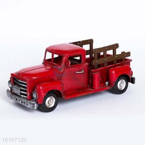 Red Truck Simulation Model/Craft for Home Decoration/Props