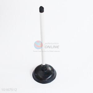 Cheap plastic toilet plunger, toilet pump, toilet sucker with long handle cleaning tool