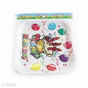 Promotional Gift Disposable Square <em>Paper</em> <em>Plate</em>