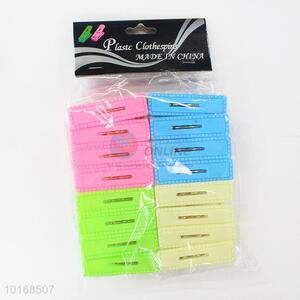 16 Pack Clothespins Laundry Plastic Tip Pegs