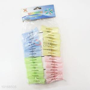 Colorful Plastic ClothesPin Clothes Clips