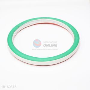 Trendy striped printed car steering wheel cover