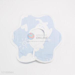 Cheap price 6 layers flowr shaped baby bibs