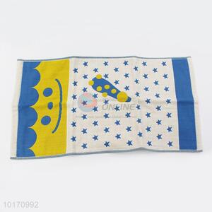 Wholesale 100% Cotton Children Face Towel with Stars Pattern