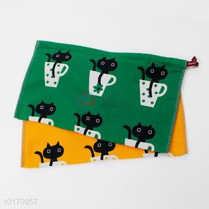 Pretty Cute Cats Ptinted Hand Towel 100% Cotton Kitchen Towel