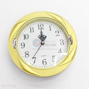 Cheap Wholesale Modern Style Round Shaped Glass&Plastic Wall Clock