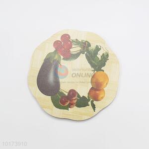 Best Selling Wood Placemat with Vegetables Pattern