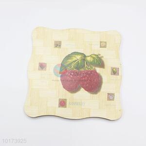 Pretty Cute Wood Material Kitchen Placemat Table Mat
