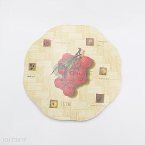 Latest Design Fruits Printed Wood Mats Placemats