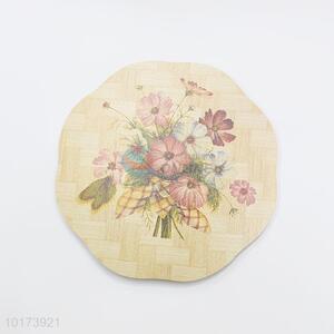 Popular Flowers Printed Wood Mats Placemats for Sale