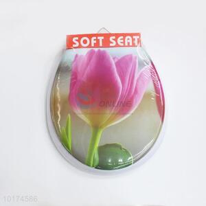 Wholesale Printed Flower Adult Toilet Seat Cover Soft Seat