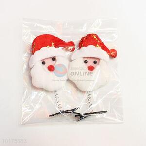 Hair Clips Christmas Party Side Hairpins With Santa Claus