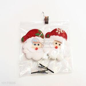 Hair Accessories,Christmas Party Ornaments Hair Clips With Santa Claus