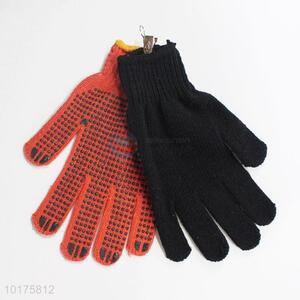 Cotton Dotted Protective Antislip Safety <em>Gloves</em> With Anti-Slip Particle Working <em>Gloves</em>