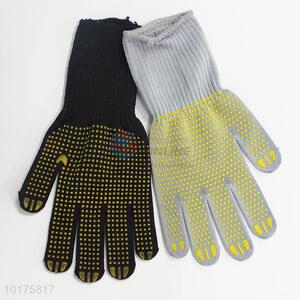 Work Line Point <em>Gloves</em> Cotton White Point Plastic Slip Working <em>Gloves</em>