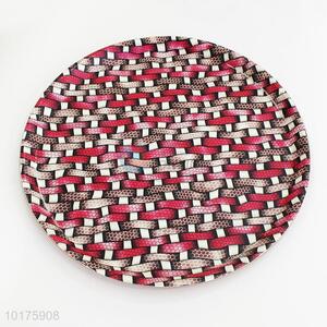 Cheap Price ABS Salver Serving Plate in Round Shape