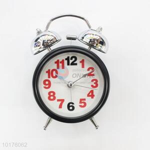 Mini two bell ring decoration table alarm clock