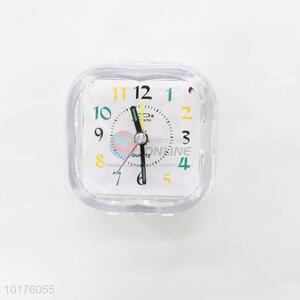 Travel plastic desk&table alarm clock