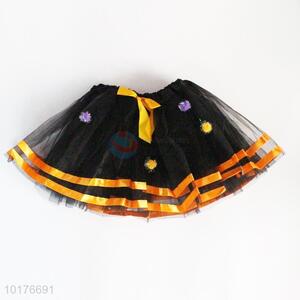 Black grenadine tutu skirt/party skirt/holiday skirt for girl