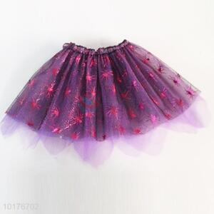 Purple spider tutu skirt/party skirt/holiday skirt for girl