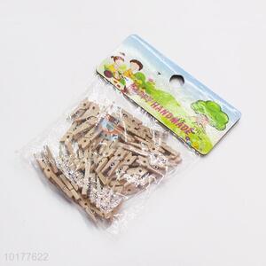 China wholesale pure manual photo paper wooden clip