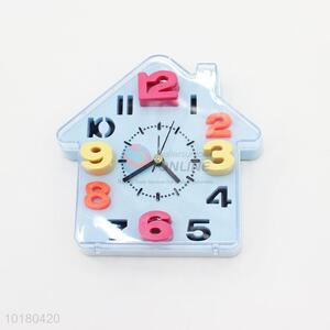 Fashion House Shape Battery Power Clock Alarm Clock