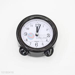 Round table alarm clock small desk clock