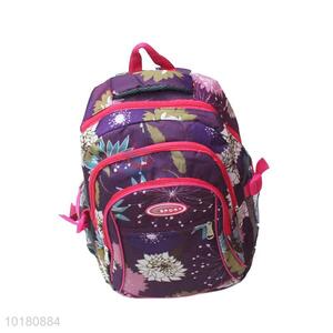 Latest design fashion flower style <em>schoolbag</em>