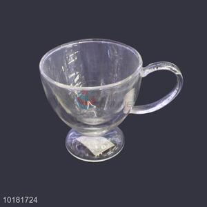 Wholesale Heat-Resistant Lucency Glass Tea Cup With Handle