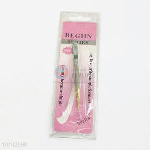 Wholesale Beauty Tool Stainless Steel Eyebrow Clip Tweezer