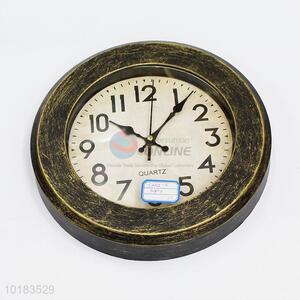 Factory Direct Living Room Fashion Round Plastic Wall Clock
