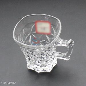 High Quality Water Glass Cup with Handle Glass Tea Cup