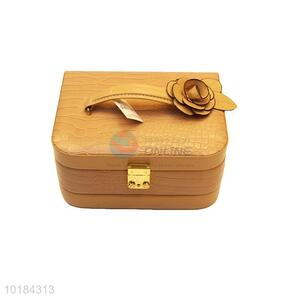 Layers Drawer Multi-function Jewelry Cosmetic Box With Mirror