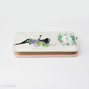 Hot Sale Rectangular PU Purse/<em>Wallet</em> for Ladies