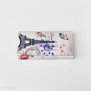 Nice Tower Printed PU Purse/<em>Wallet</em> for Girls