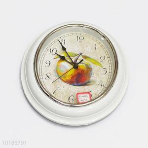 Hot Selling Fruit Printed Wall Clock For Decoration