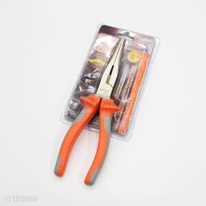 New Arrival Steel Long Nose Pliers with Plastic Handle
