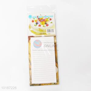 Refrigerator paper fridge magnet memo note pad