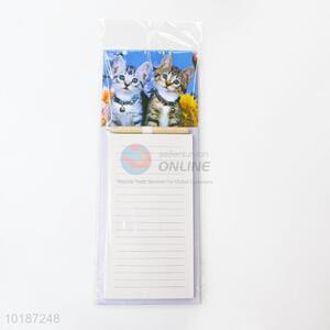 Cat Printed Magnetic Memo pad